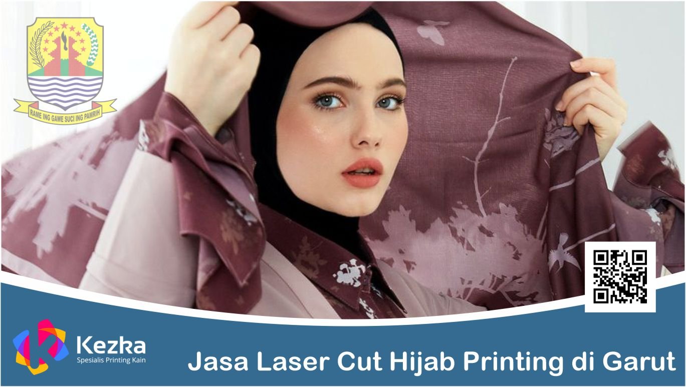 Jasa Laser Cut Hijab Printing di Garut