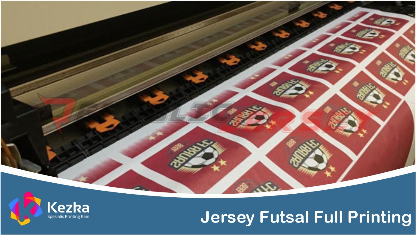 Jersey Futsal Full Printing